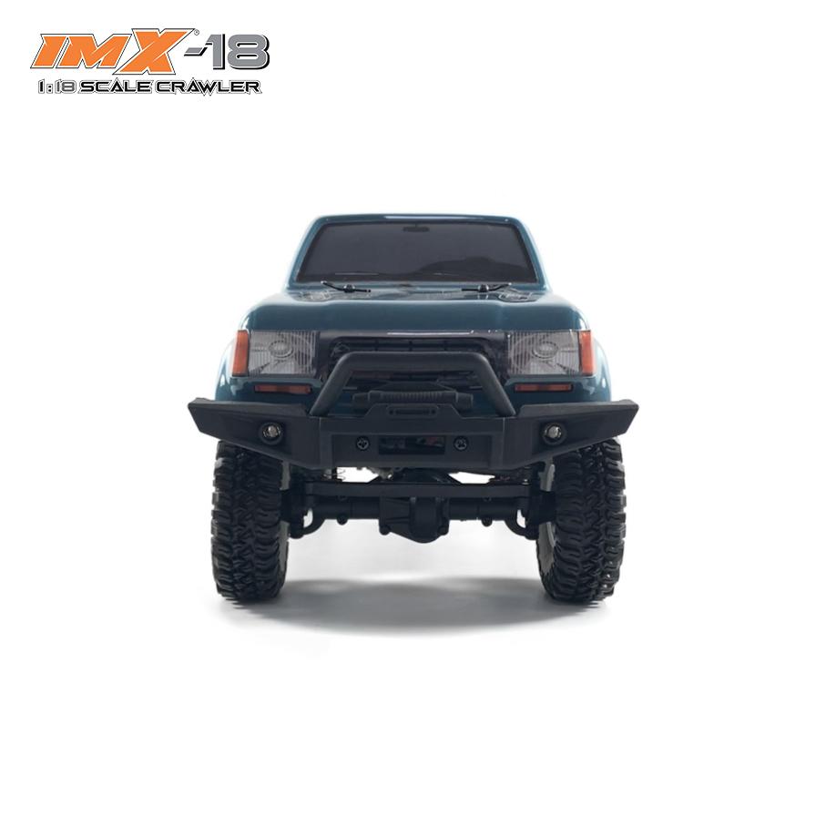 Scale crawler vehicle with off-road tires and front bumper for IMX IMX25020