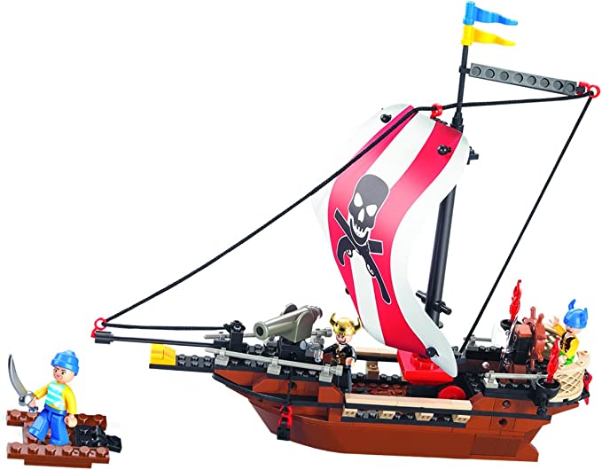 Pirate Ship Building Kit | M38-B0279 | Sluban