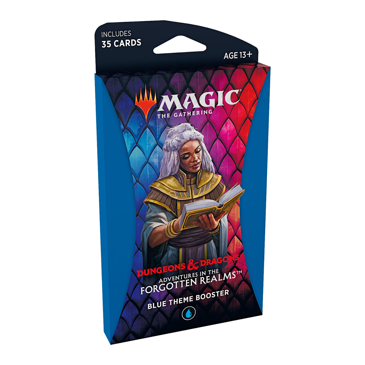 Card booster pack for Magic: The Gathering, featuring a character reading a book for C87500000-1