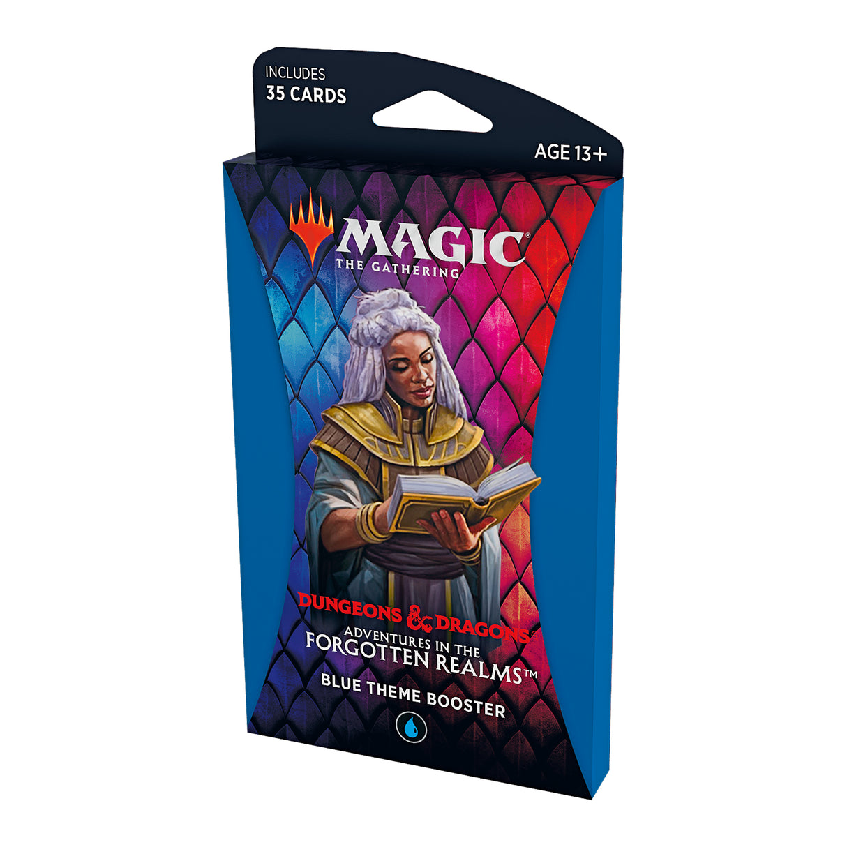 Magic: The Gathering Blue Theme Booster pack with 35 cards for C87500000-1