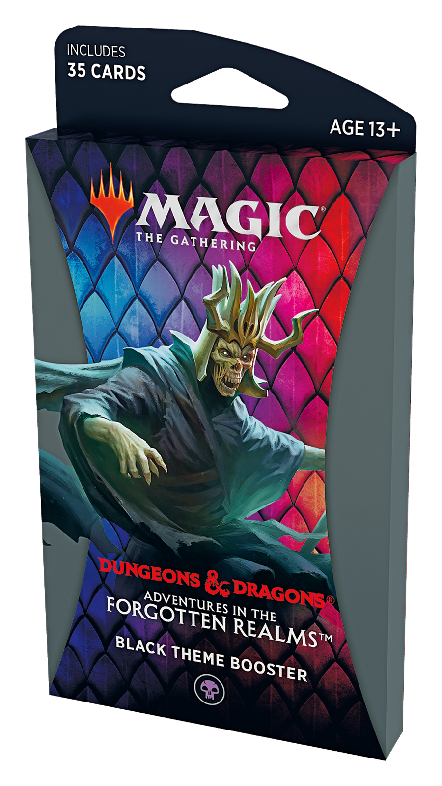 Card booster pack featuring a dark, menacing creature against a vibrant background for Magic The Gathering C87500000-1
