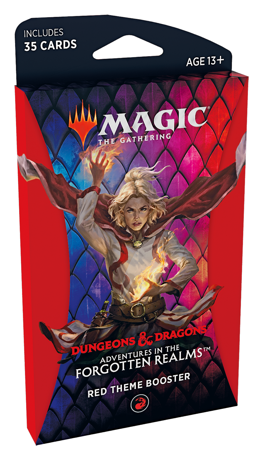 Card booster pack featuring a fantasy character, for Magic: The Gathering for C87500000-1, front view