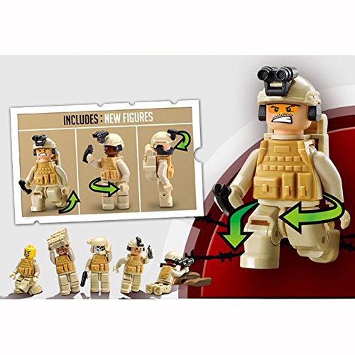Action figures for Code Name Cobra Base Camp set for Oxford OXF3531