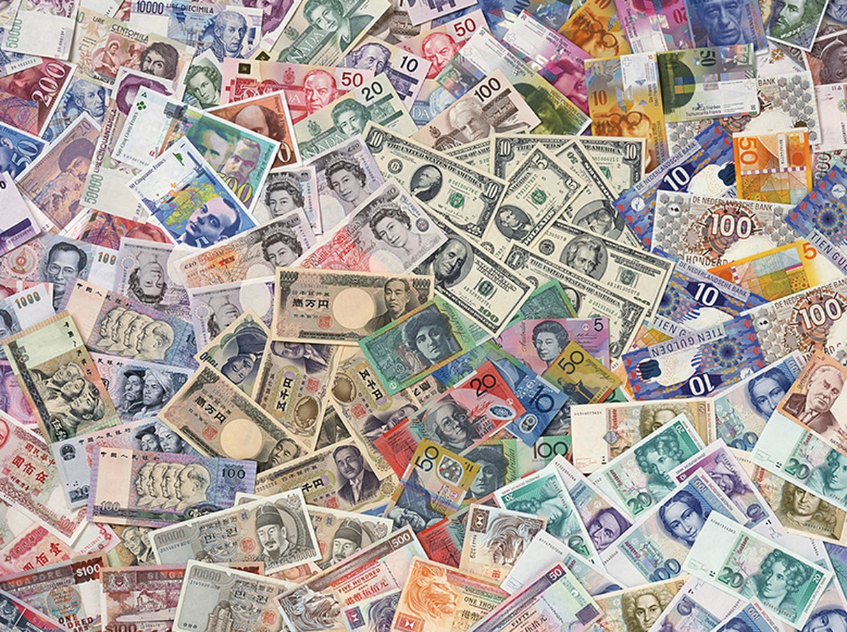 Paper Money 500 PC | PLF698 | PuzzleLife