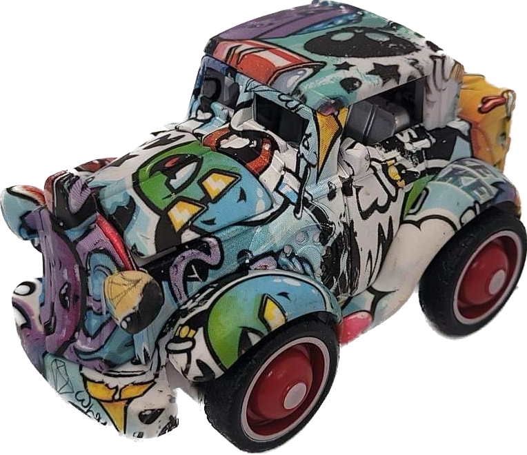 Friction Graffiti Die Cast Antique Car | 88432 | BVP