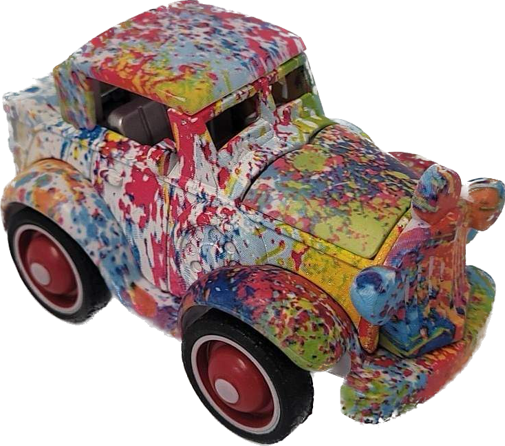 Friction Graffiti Die Cast Antique Car | 88432 | BVP
