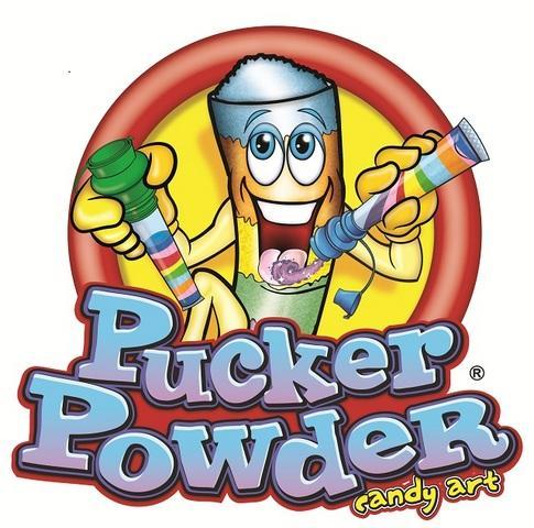 Candy art logo featuring a smiling character with two candy tubes for Creative Concepts CPPFTASM