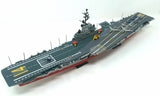 Model kit of USS Ticonderoga aircraft carrier for Atlantis Model Co ALM611