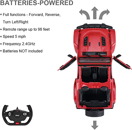 Jeep Wrangler JL RC Off-Road 1:14 | RAS79400R | Rastar