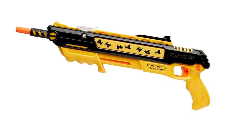 Yellow and black bug zapper gun toy with orange tip for Bug-A-Salt BS2.5-RY