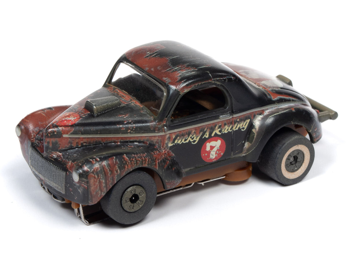 Barn Finds - Thunderjet - Release 26 | SC345 | 6 Cars-Auto World-#5 1941 Willys Gasser SC345WILLYS-ProTinkerToys