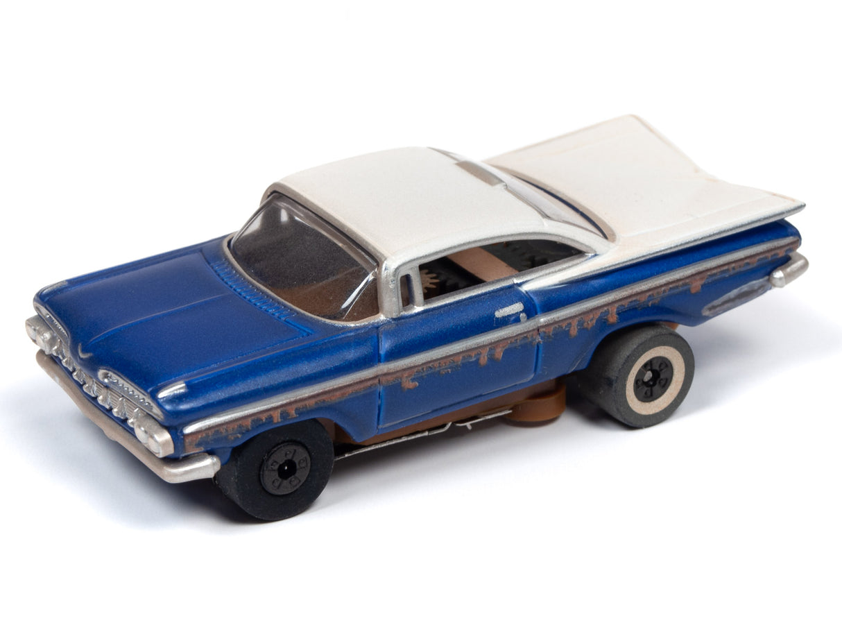 Barn Finds - Thunderjet - Release 26 | SC345 | 6 Cars-Auto World-#4 1959 Chevrolet Impala SC345IMPALA-ProTinkerToys