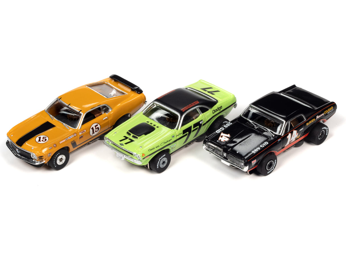 Trans Am Racers - Thunderjet - Release 30 | SC357 | Auto World-Auto World-Trans Am Racers - Thunderjet - Release 30 all 3 (set)-ProTinkerToys
