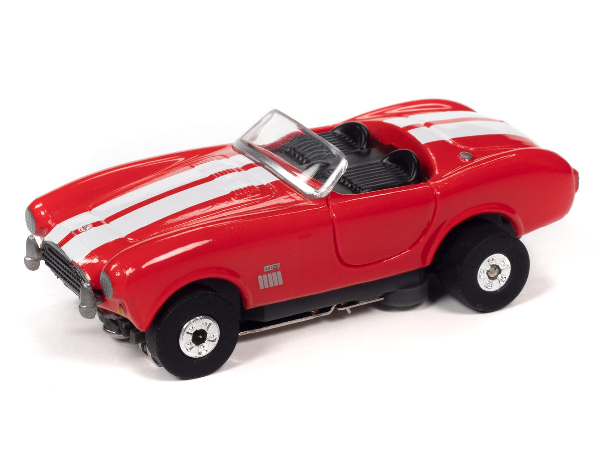 Cars N Coffee - Thunderjet - Release 31 | SC360-Auto World-1965 Shelby Cobra 427 S/C Roadster Red SC360SHELBYRED-ProTinkerToys