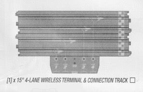 4 Lane Wireless Bluetooth Controllers & 4 Lane Terminal Track | TRX901 | Auto World