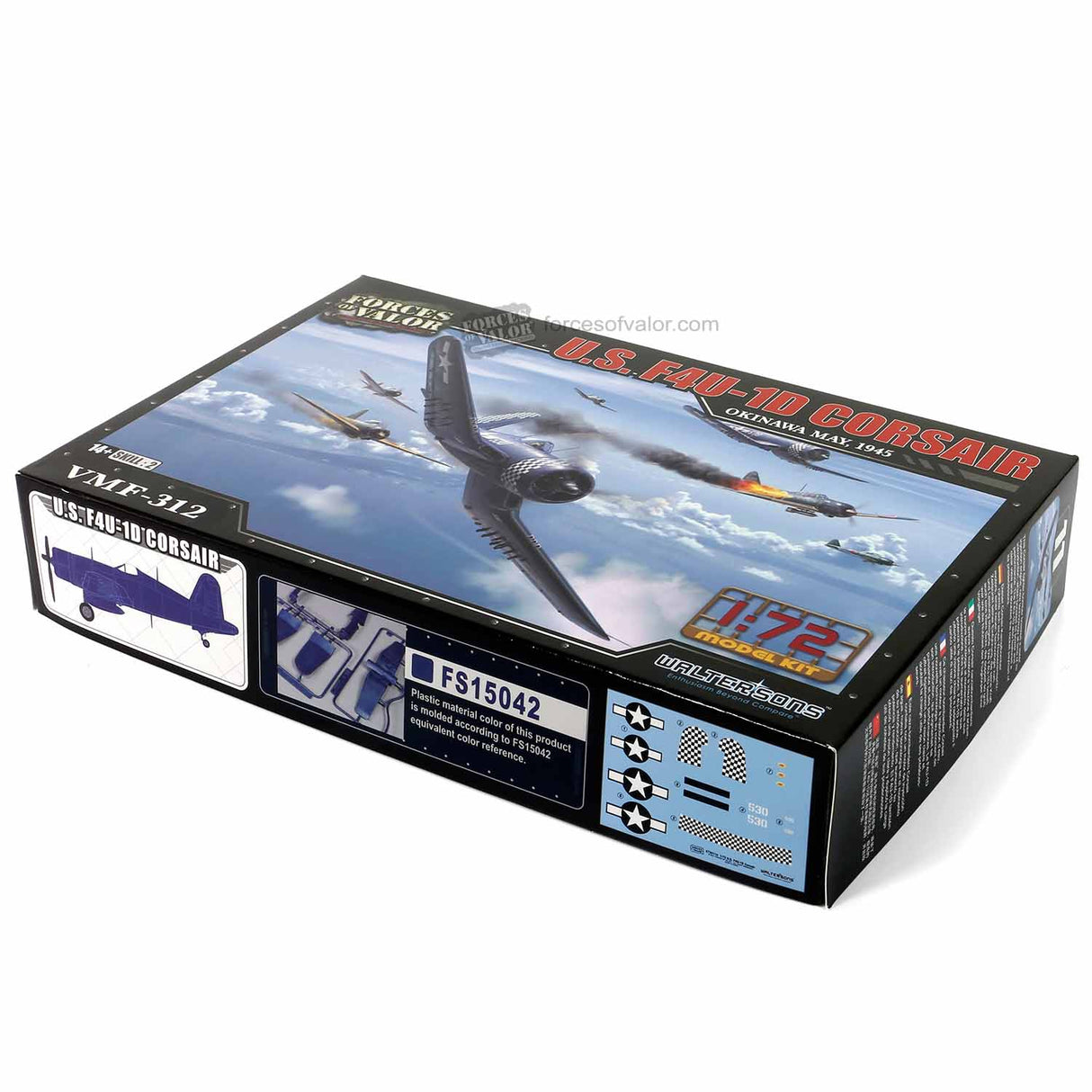 U.S. F4U-1D Corsair Okinawa May 1945 1:72 | 873011A | Waltersons