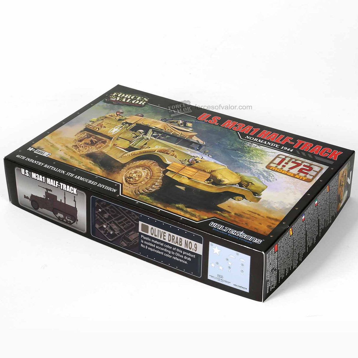 U.S. M3A1 Half-Track 1:72 | 873007A | Waltersons