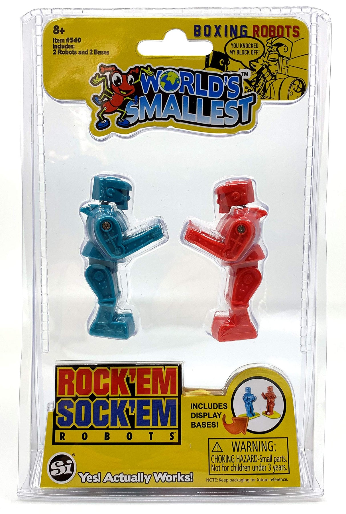 World’s Smallest - Rock’Em Sock’Em Robots | 540 | Super Impulse