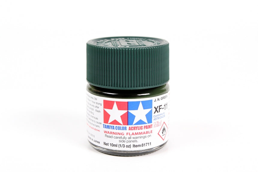 Acrylic Mini Xf-11 J.N. Green (10ml) | 81711 | Tamiya