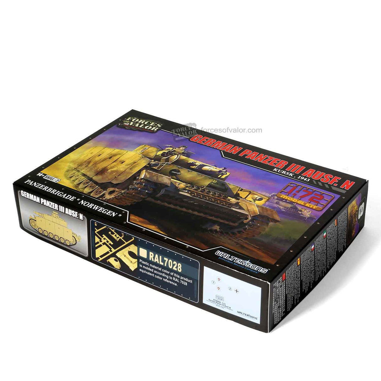 German panzer III AUSF. N 1:72 | 873008A | Waltersons