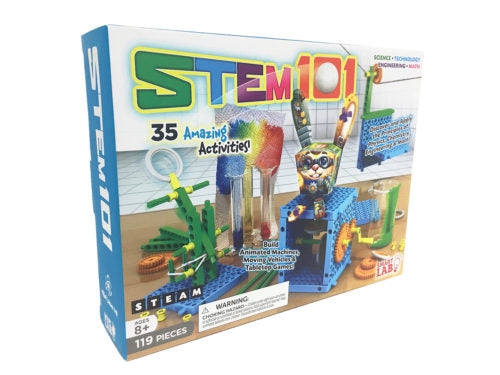 Building set box for STEM 101: 35 amazing activities for kids for Smart Lab 00659