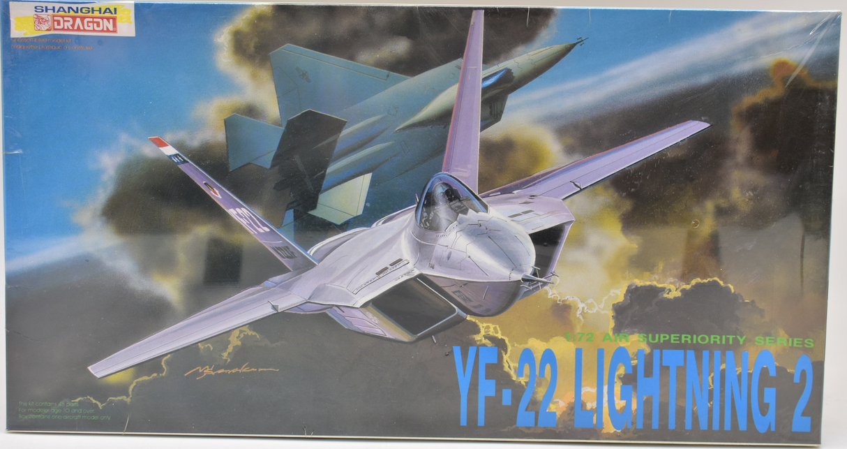 Gray fighter jet in flight against a dramatic sky backdrop for Dragon 2508