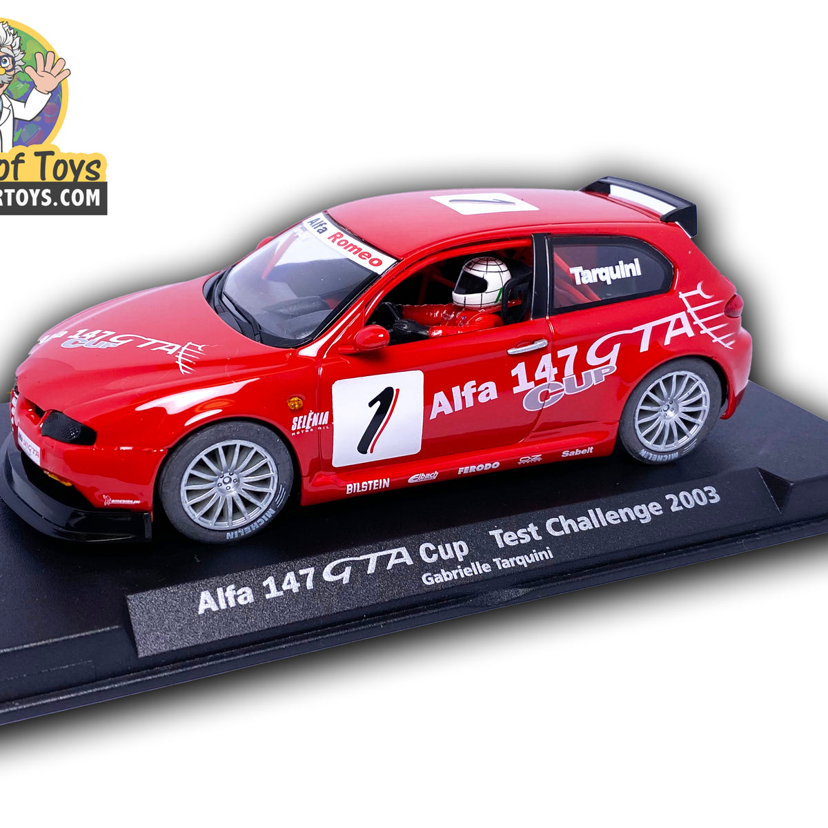 top gear alfa 147 gta Alfa 147 GTA Cup Test Challenge 2003 Grabrielle Tarquini | A-722