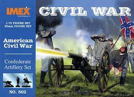American Civil War Confederate Artillery Set 1:72 Figure Set | 502 | IMEX