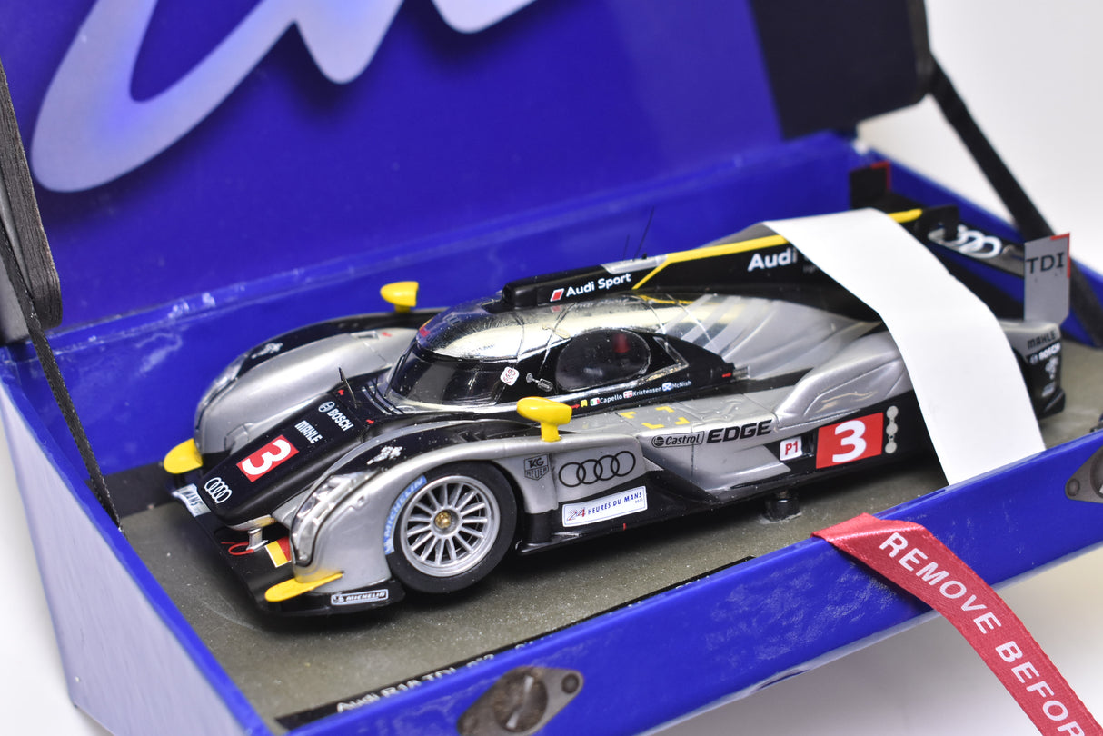 Audi R18 TDI #3-Abandon 24 Hours Le Mans 2011 1/32 Slot Car | 132061/3M | LE MANS miniatures
