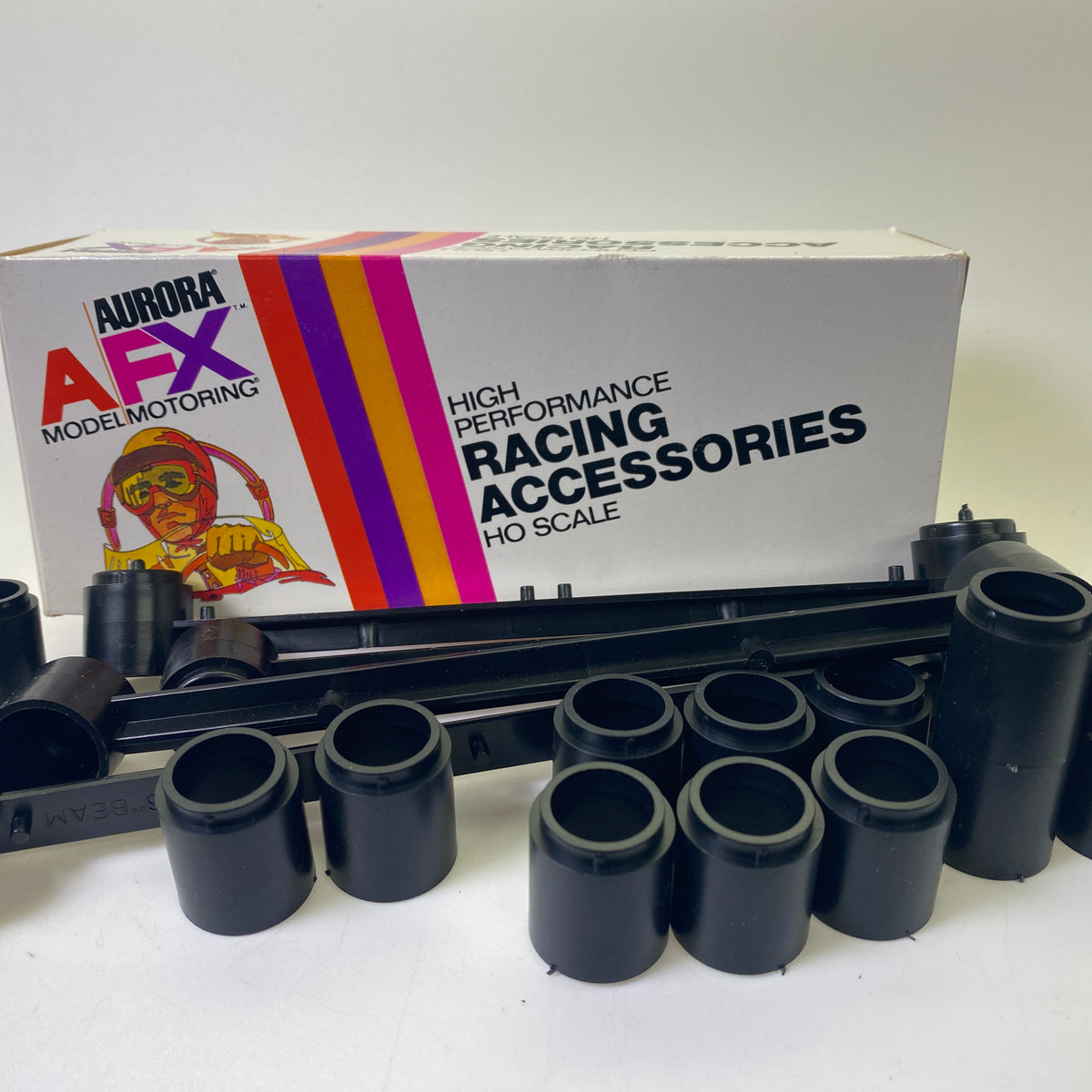 Modular Bridge Beams Lane Set Of Black 1599 Aurora AFX