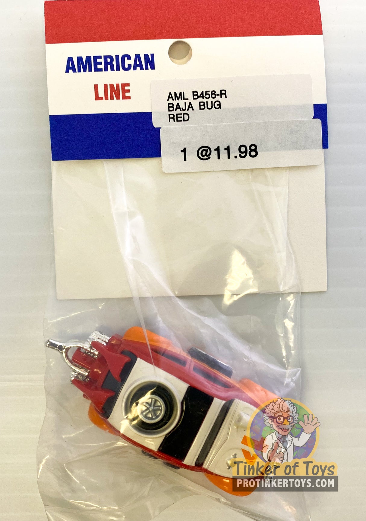 BAJA Bug | B456 | American Line-American Line-K-Red-ProTinkerToys