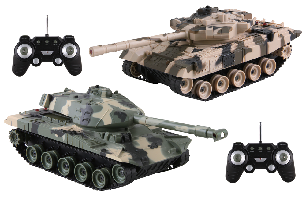 Battle Tanks R/C -2 Pack | 17009 | Jupiter Creations