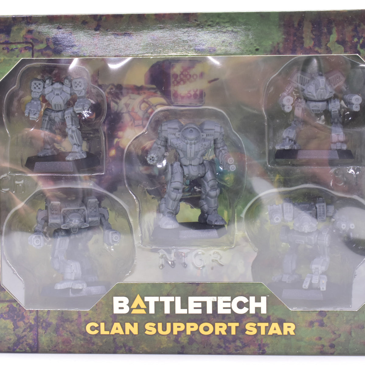 battletech gear BattleTech: Miniature Force Pack - Clan Support Star | 35726