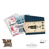 Black Seas: Schooners squadron | WLG 792410003 | Warlord Games
