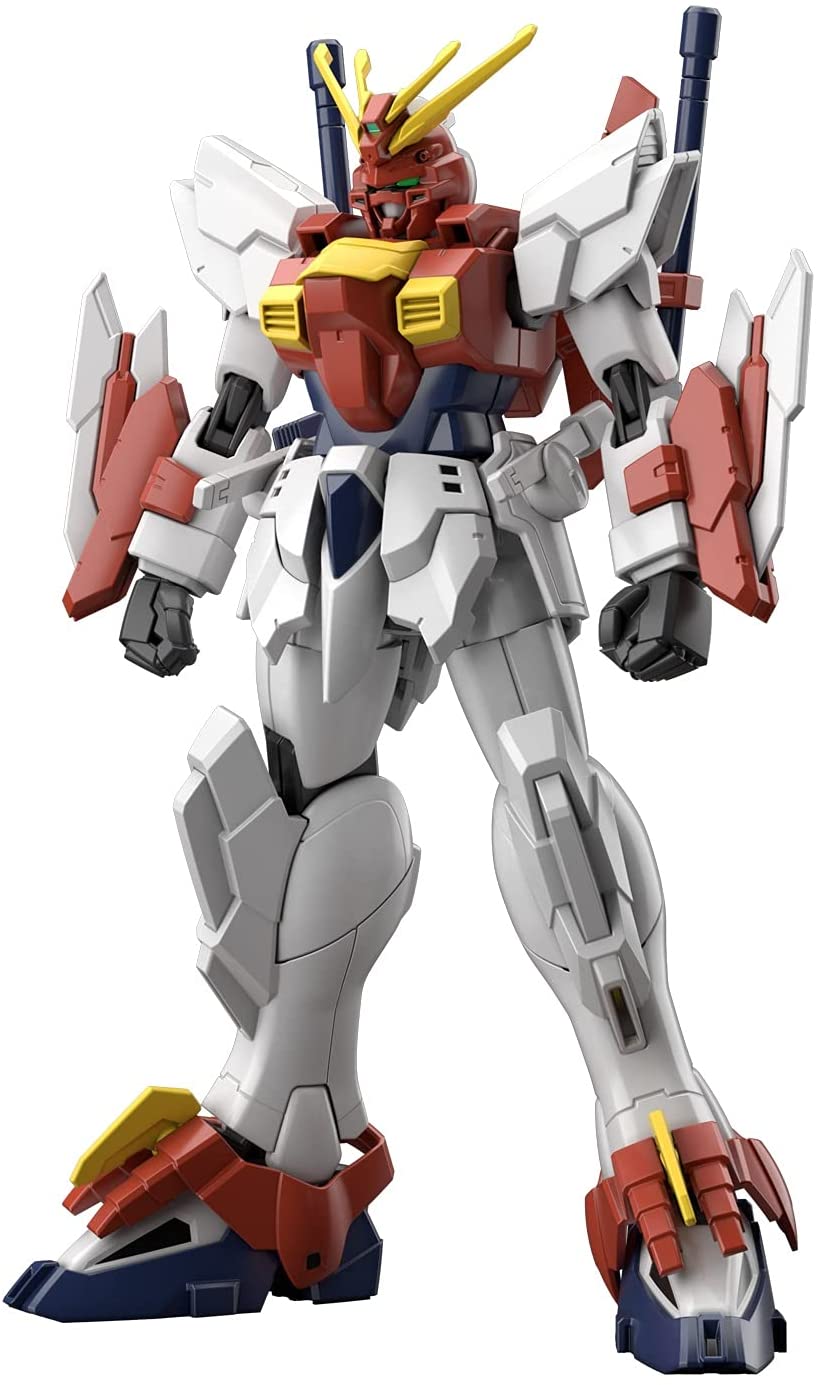 Gundam action figure in a dynamic, ready-for-battle pose for Bandai 2555019