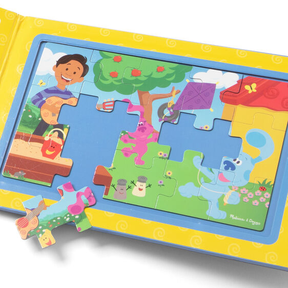 Blue's Clues and You! magnetic puzzle featuring characters and scenes for Melissa and Doug 33005