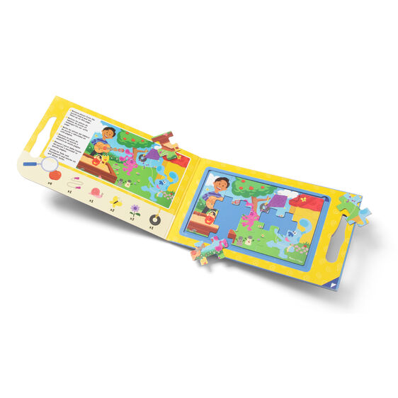 Blue's Clues and You! magnetic jigsaw puzzle for kids for Melissa and Doug 33005