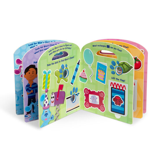 Activity book for kids: Poke the dots to find shapes with Blue for Melissa and Doug 33006