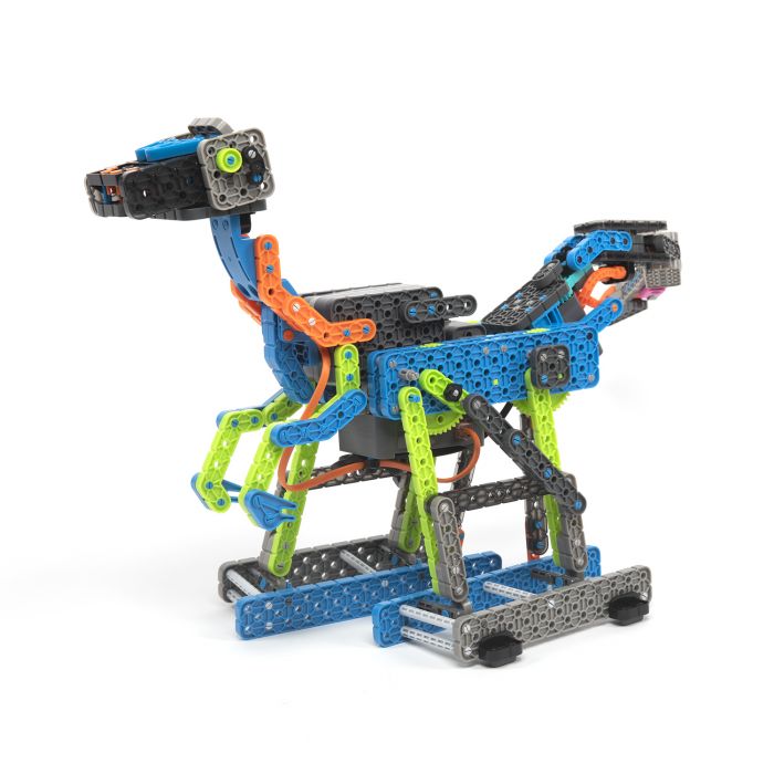 Robotic hexapod robot built with VEX components for HexBug 228-8888