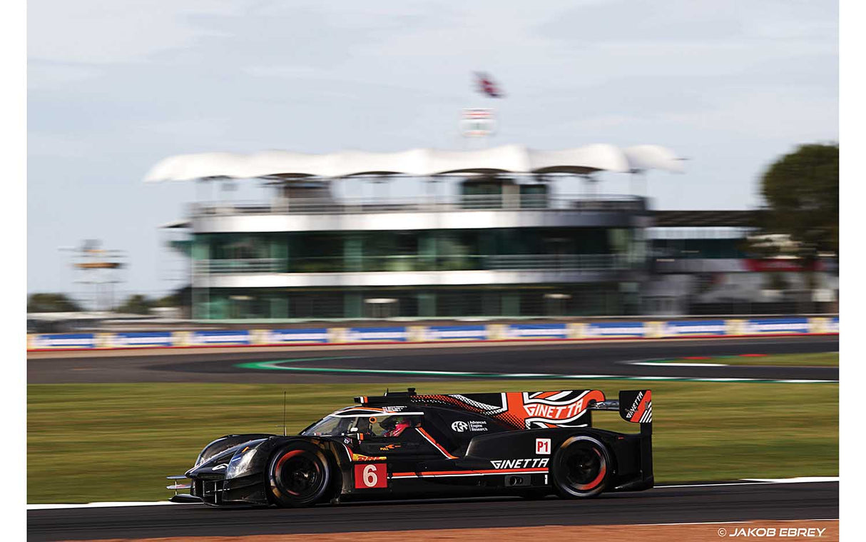 Race car on track at Silverstone during the 2019 4 Hours event for Scalextric C4264