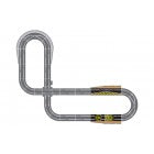 Curved and straight track pieces for model train layout extension for Scalextric C8511