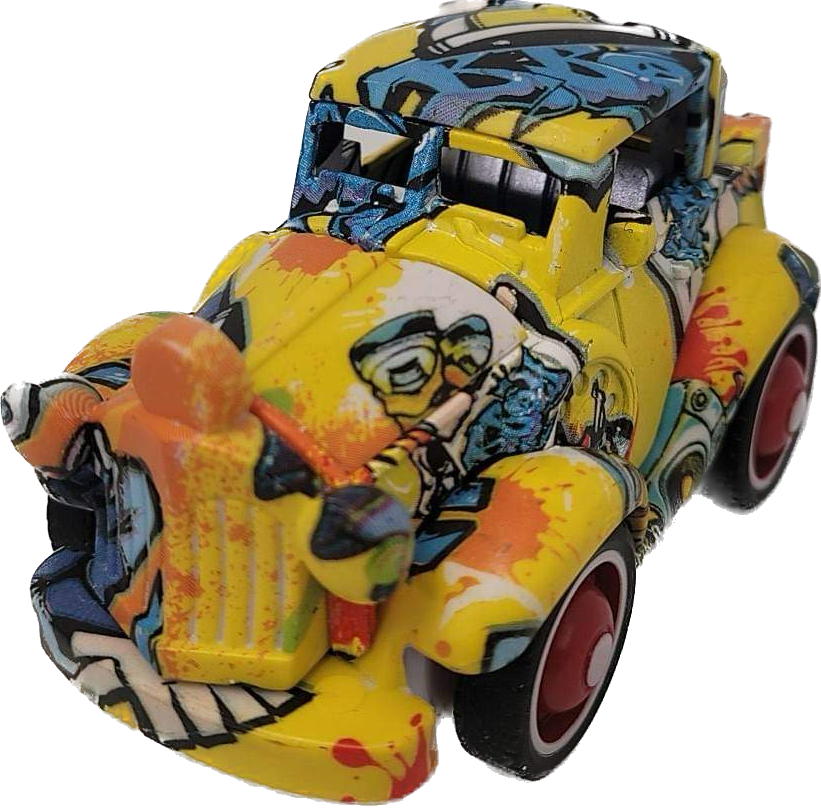Friction Graffiti Die Cast Antique Car | 88432 | BVP