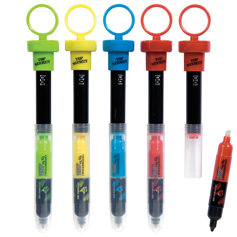 Confidential 5-in-1 Spy Pens | 68069 | Geddes
