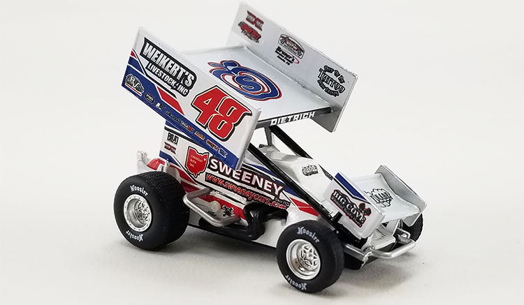 Winged Sprint Car #48 Danny Dietrich "Weikert's Livestock" Gary Kauffman Racing | A6422014 | ACME Diecast