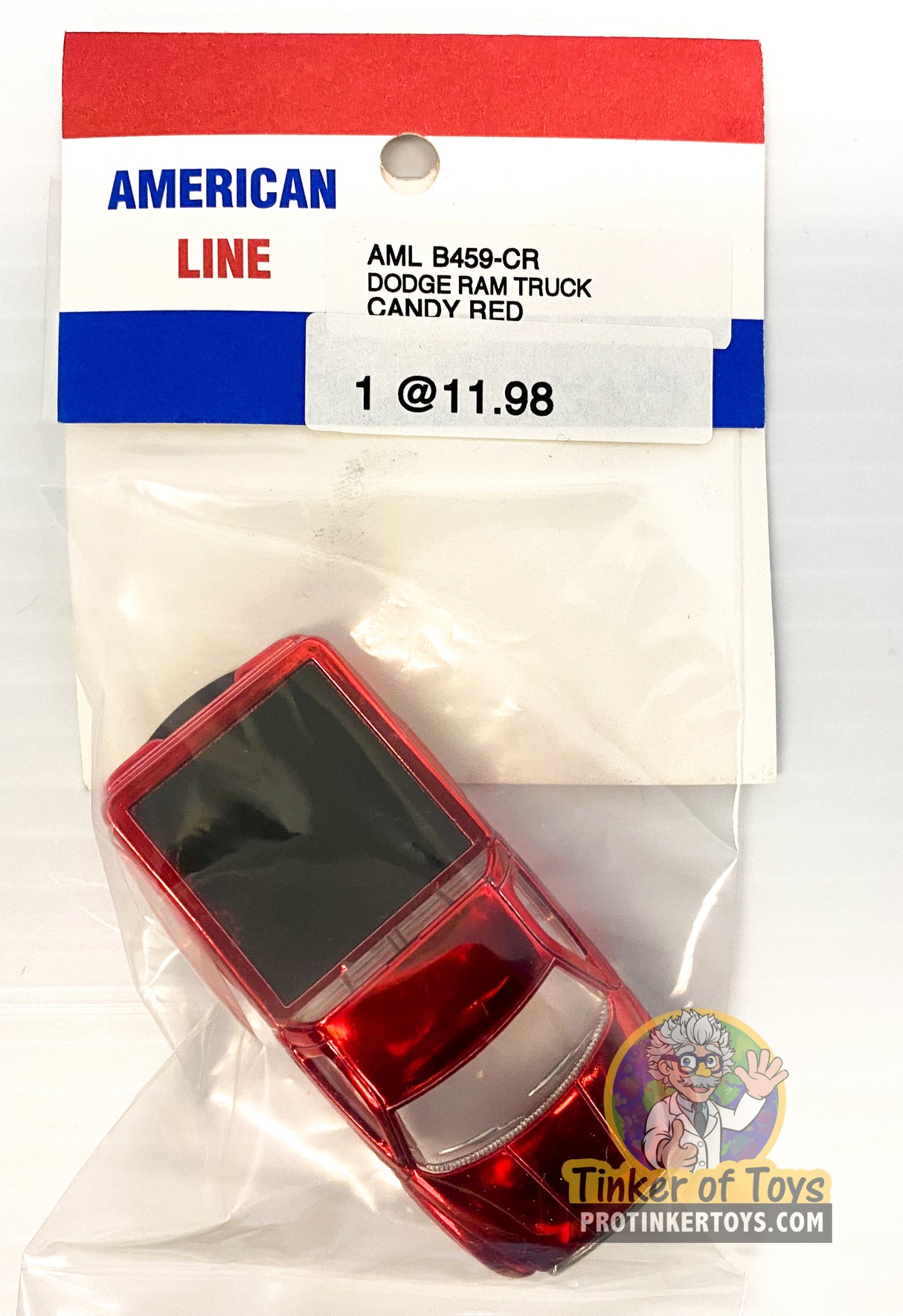 Dodge Ram Truck | B459 | American Line-American Line-K-Candy Red-ProTinkerToys