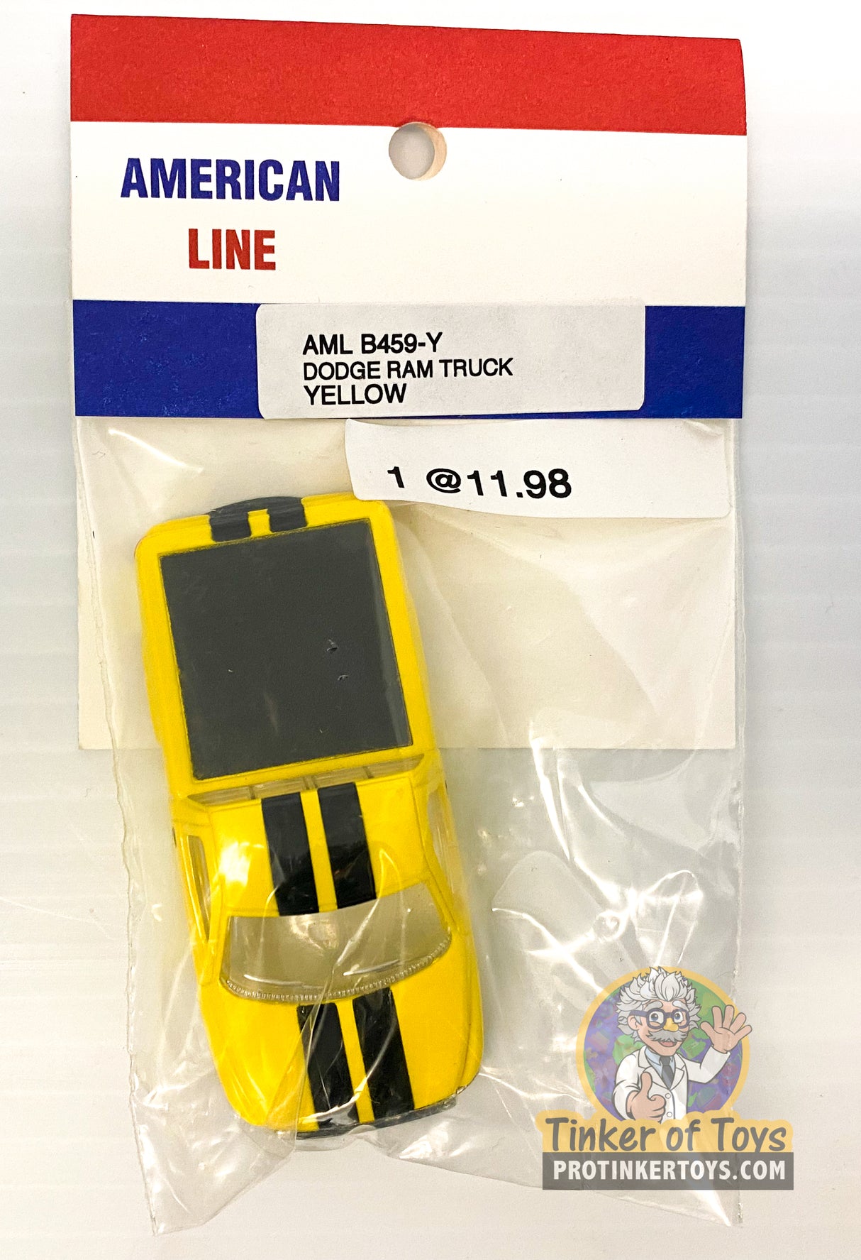 Dodge Ram Truck | B459 | American Line-American Line-K-Yellow-ProTinkerToys