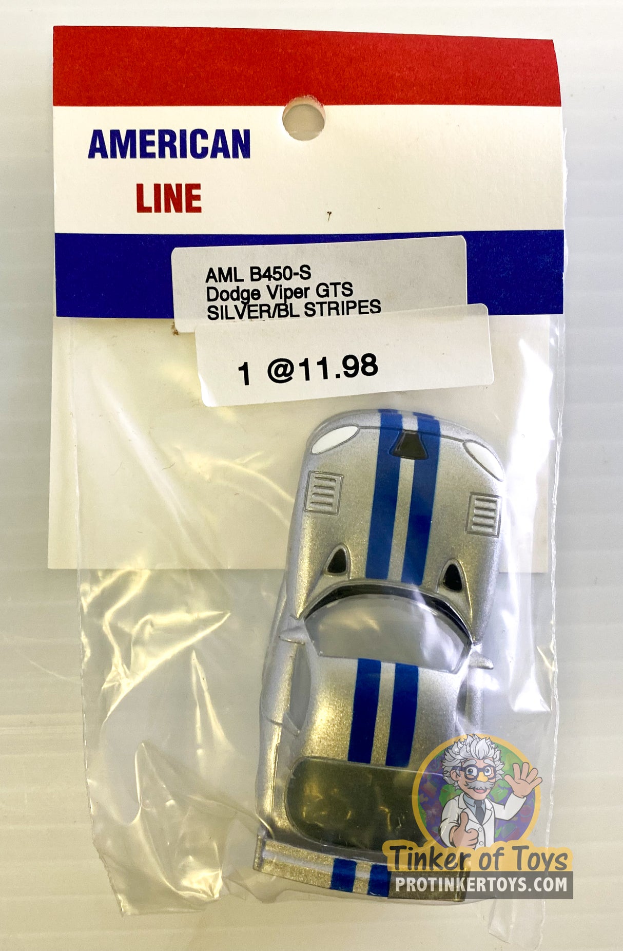 Dodge Viper GTS | B450 | American Line-American Line-K-Silver Blue Stripes-ProTinkerToys