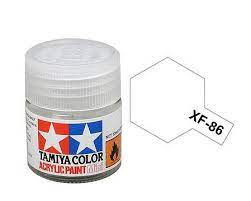 Tamiya Acrylic Paint container with label showing color code XF-86 for Tamiya Paints X-20A
