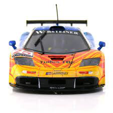 Yellow race car model, McLaren F1 GTR, 1997 Nurburgring for Scalextric C3917