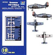 Model aircraft kits: Grumman F4F-4 Wildcat in various poses for Trumpeter 06202
